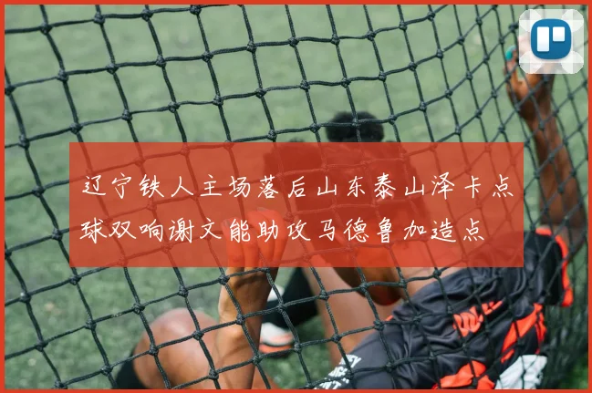 辽宁铁人主场落后山东泰山泽卡点球双响谢文能助攻马德鲁加造点